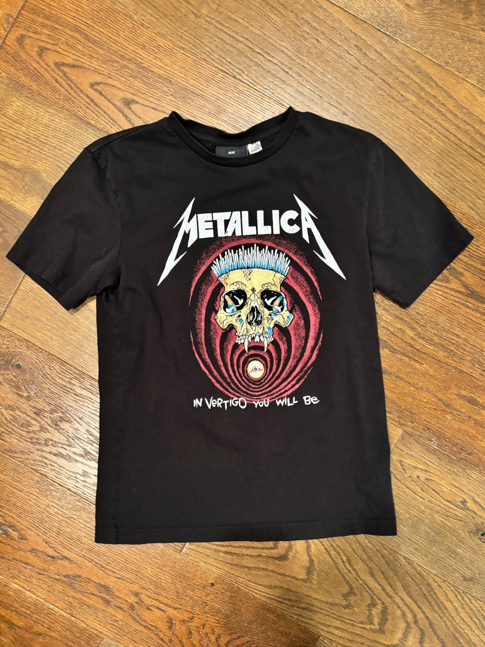 H&M Black Metallica Graphic Tee